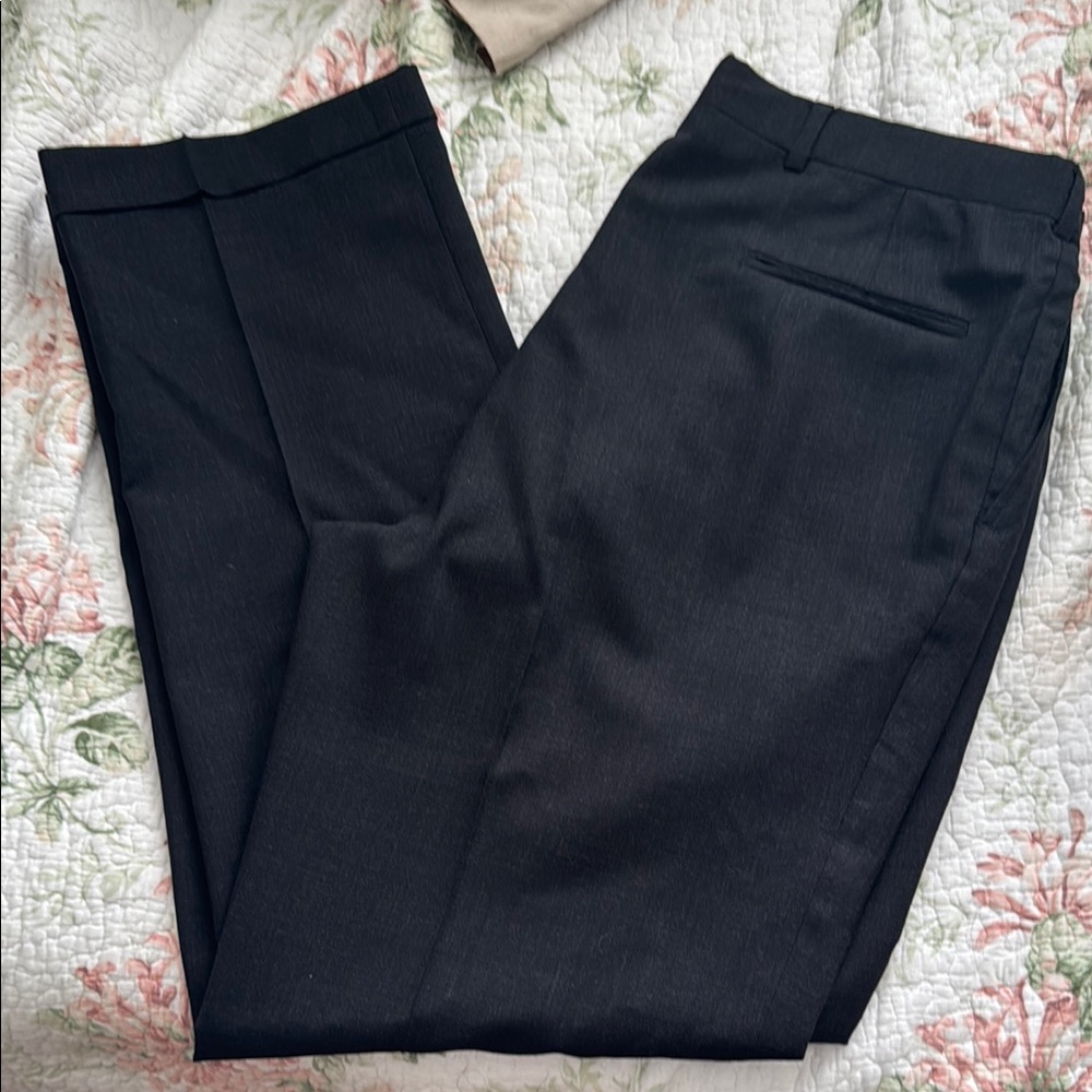 Men's Burberry Black Dress Pants